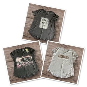 (3) Tek Gear DryTek T-Shirts Activewear - Size XL - NWOT